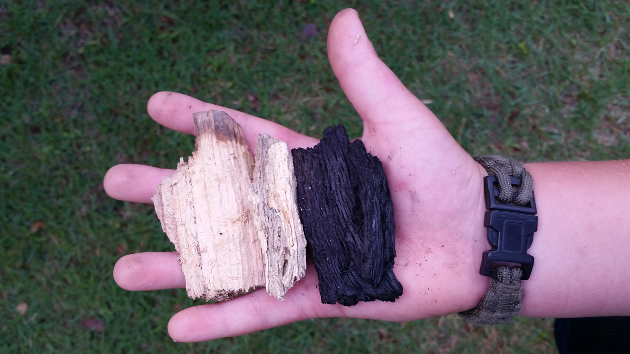 this is charred punk wood or char punk wood