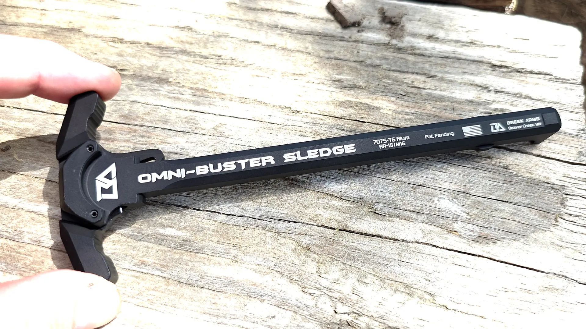 The biggest selling point of the Breek Arms Omni-Buster is its gas-mitigation design