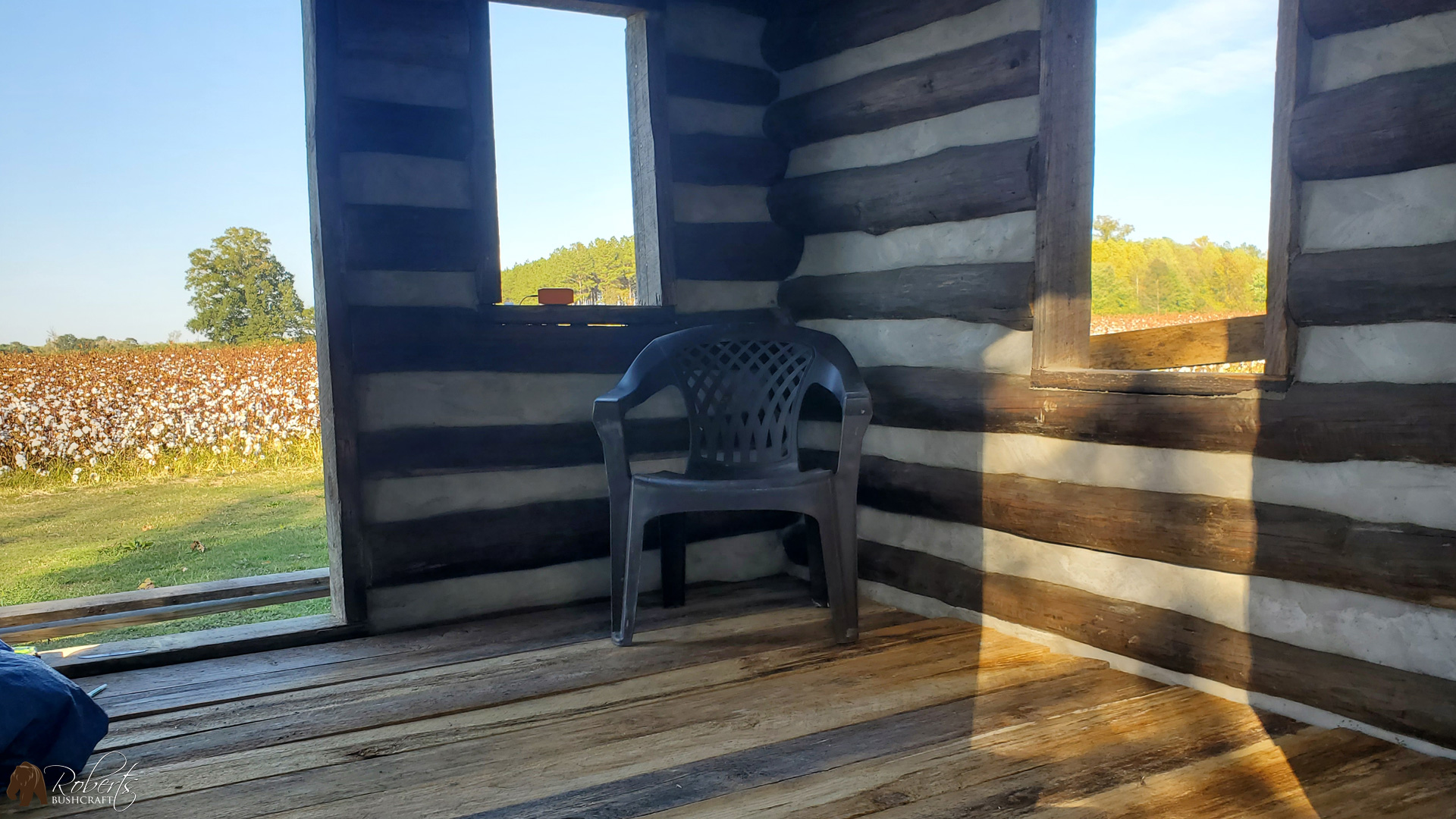 Log Cabin Floor and chimney - Cabin Update #15