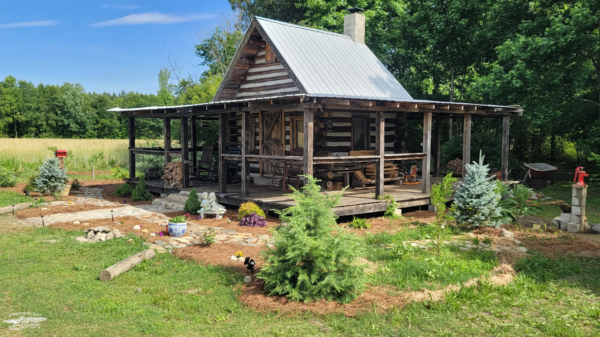Our Tiny Off-Grid Log Cabin and Life Along the Raw Edge of the Wild Frontier