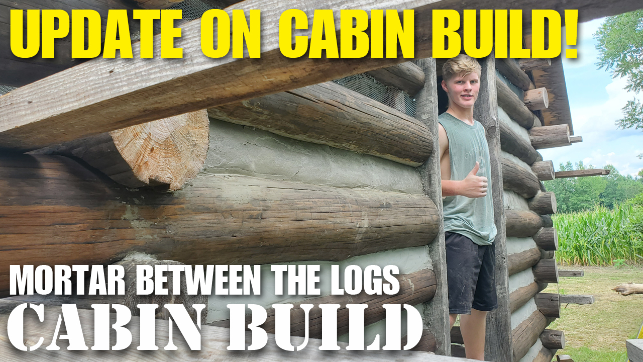 Building an off-grid log cabin in North Carolina - update #8