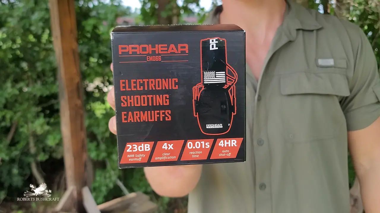 PROHEAR Electronic Ear Protection in the box