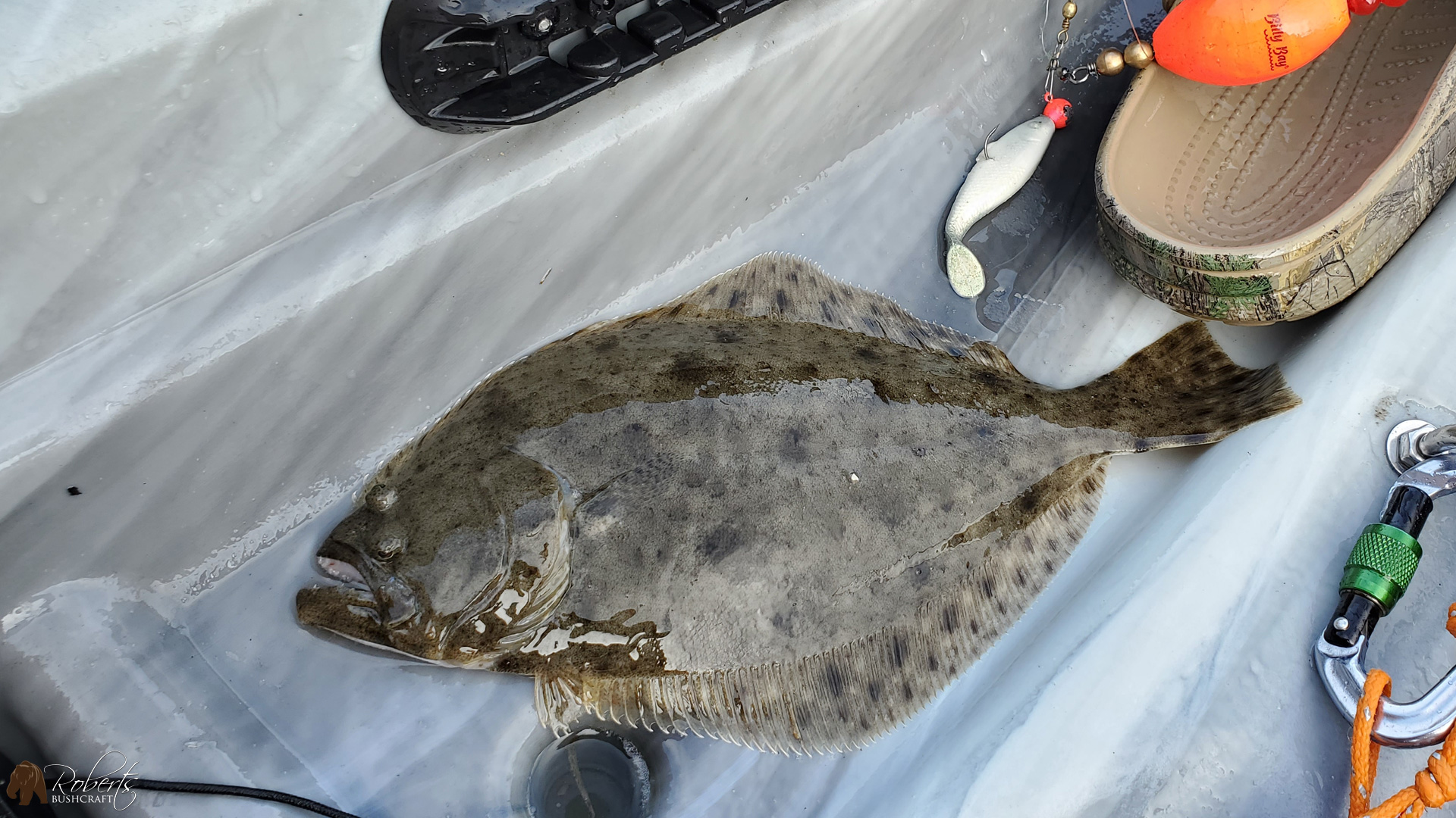 NC flounder caught at Oregon Inlet