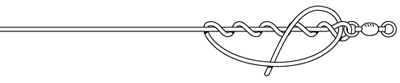 Improved Clinch Knot fishing knot