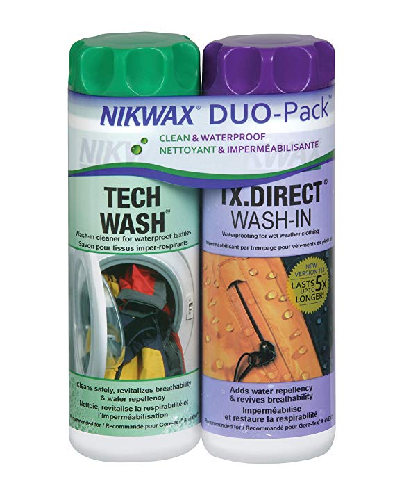 Nikwax Tech Wash and TX Direct Wash-In