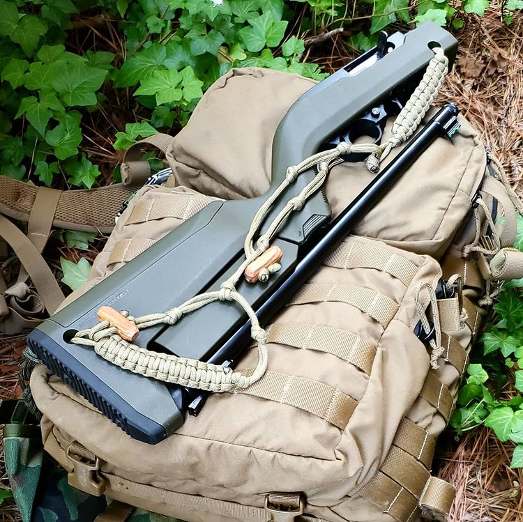 @rugersofficial 10-22 takedown with @magpul X-22 stock on my @eagleindustries USMC day pack.