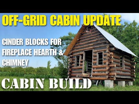 Building an off-grid log cabin in North Carolina update #5