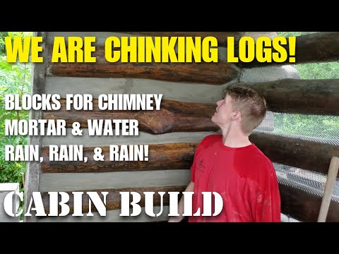 Building an off-grid log cabin in North Carolina update #7