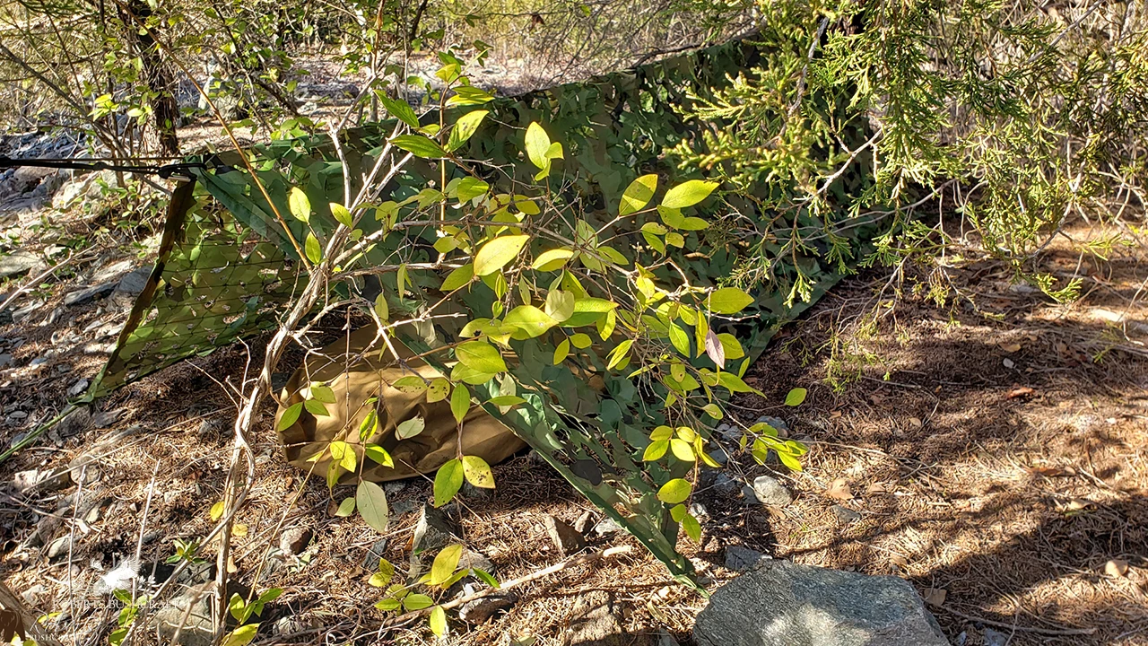 Camo netting is a proven and cost-effective concealment tool