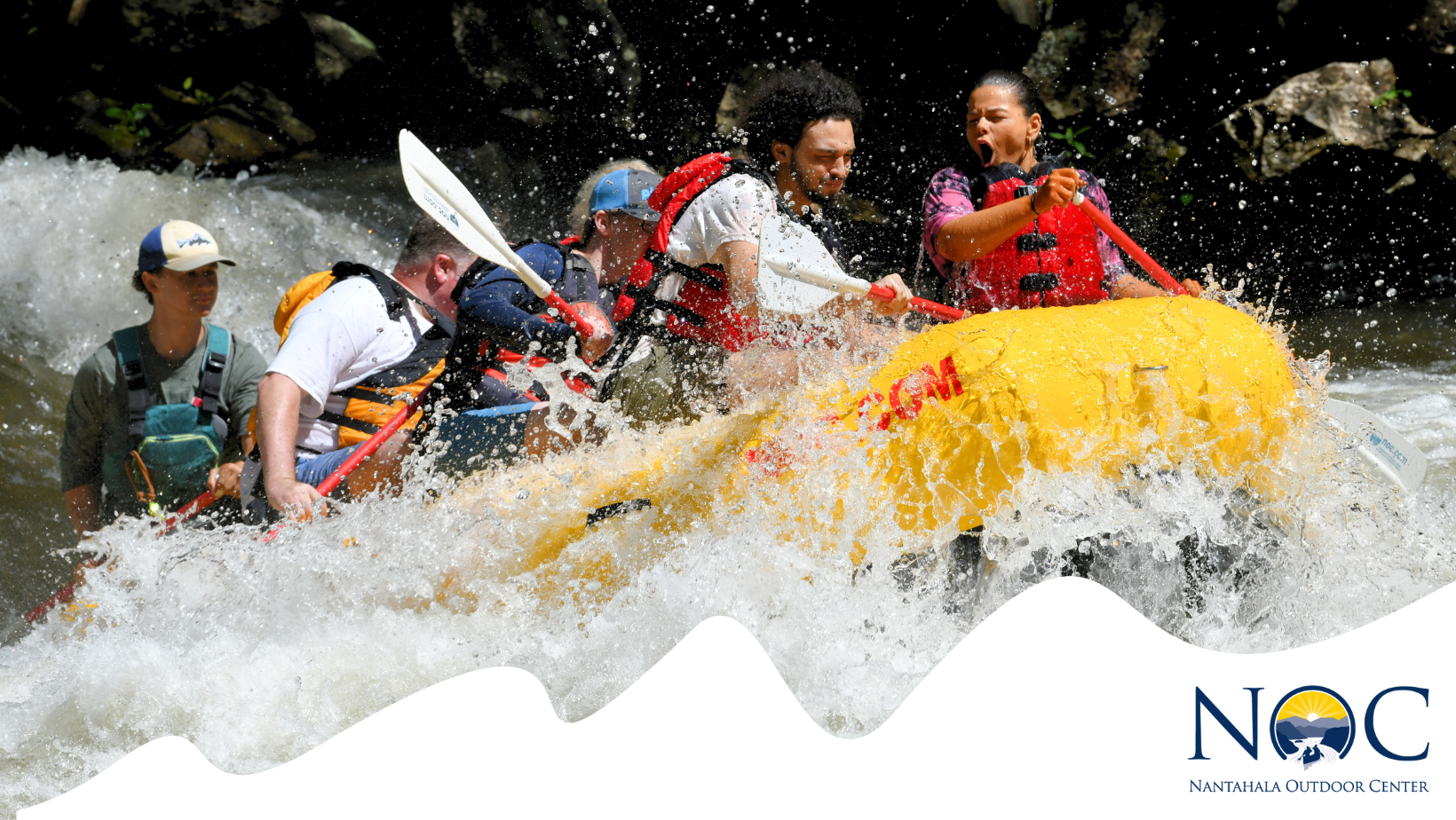 Discover unforgettable whitewater rafting trips with Nantahala Outdoor Center. Save 10% on Nantahala, French Broad, Chattooga, Ocoee, and Pigeon River adventures