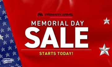 Primary Arms Memorial Day Sale is on NOW!