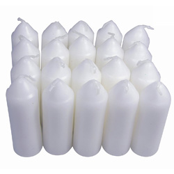 UCO 9-Hour White Candles for UCO Candle Lanterns and Emergency Preparedness