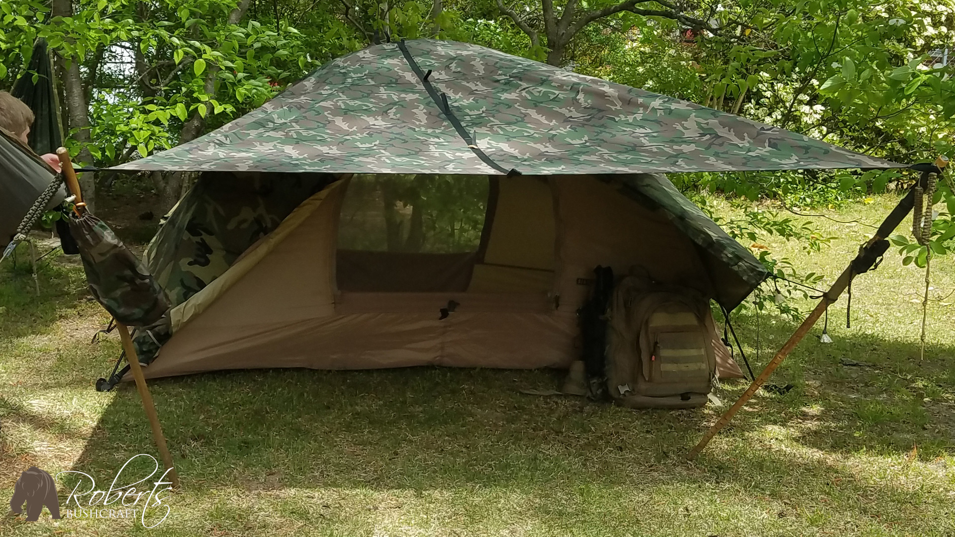 DAC Aluminum Tent Pole Set Originally Made For USMC 2-Man Combat Tent 