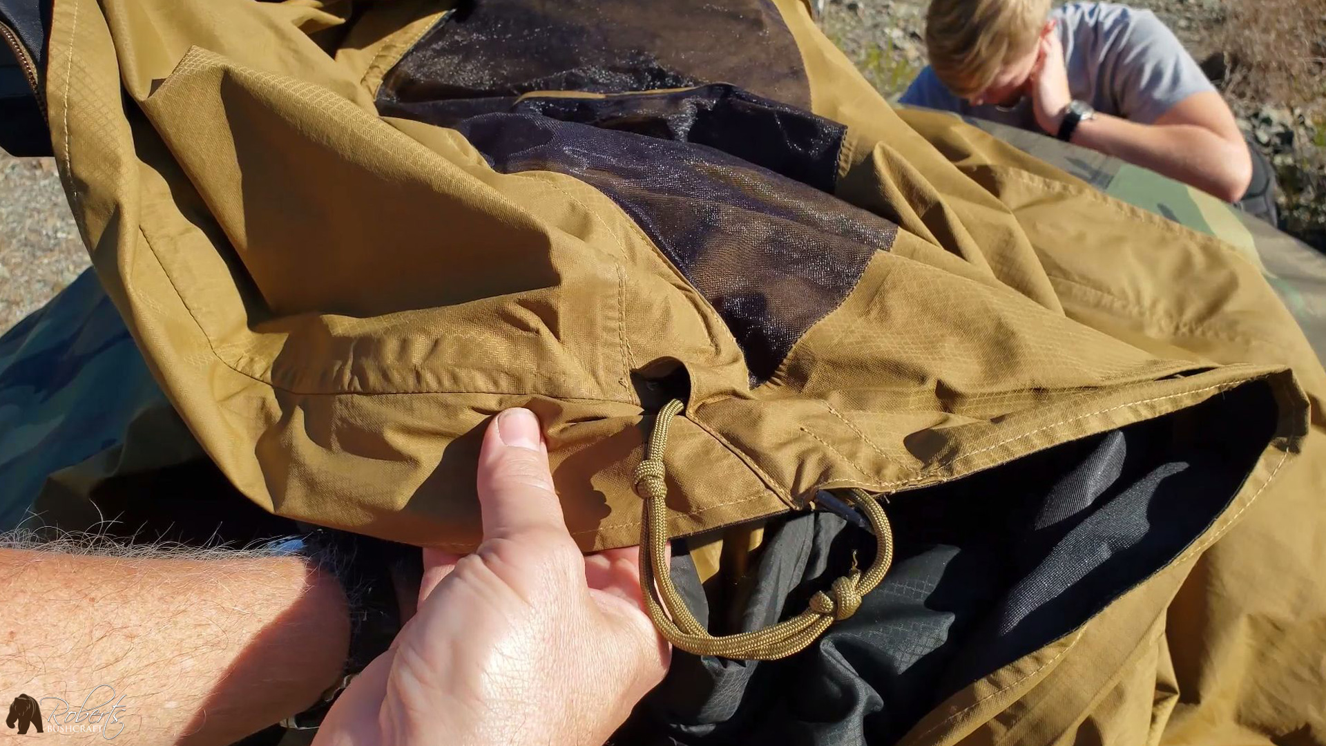 USMC Improved bivy cover with sleeping bags
